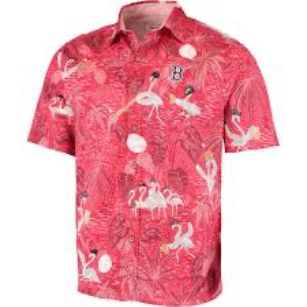 Like new Men’s Tommy Bahama Boston Red Sox Button Down Shirt Sz S
